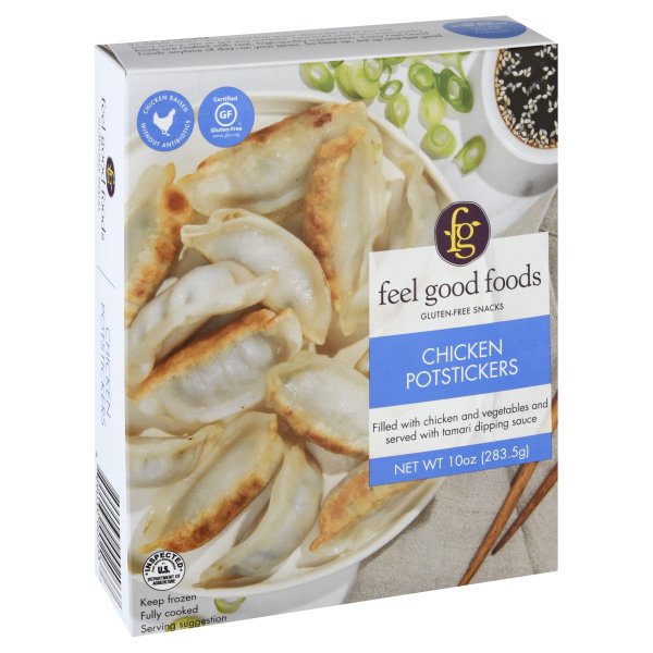 Feel good foods chicken potstickers