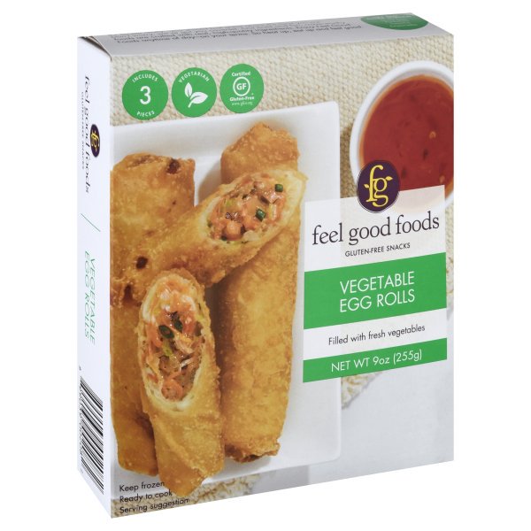 Feel good foods vegetable egg rolls